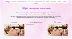 Desktop Screenshot of amiya.com.pl